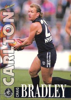 1996 Select AFL #1 Craig Bradley Front